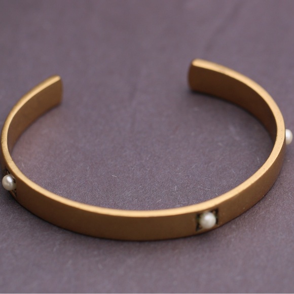 Marc by Marc Jacobs Dotted Faux Pearl Cuff Bracelet - Picture 6 of 6